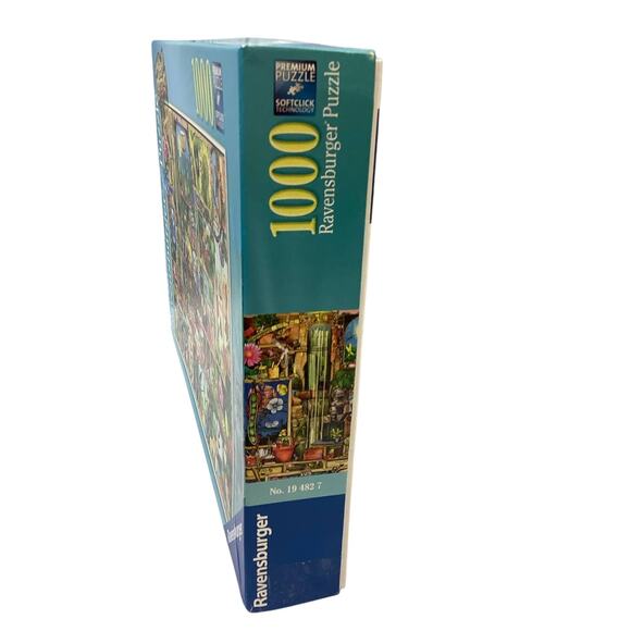 Ravensburger No 3 Curious Cupboards 1000 Piece Softclic Technology Jigsaw Puzzle - Picture 4 of 4